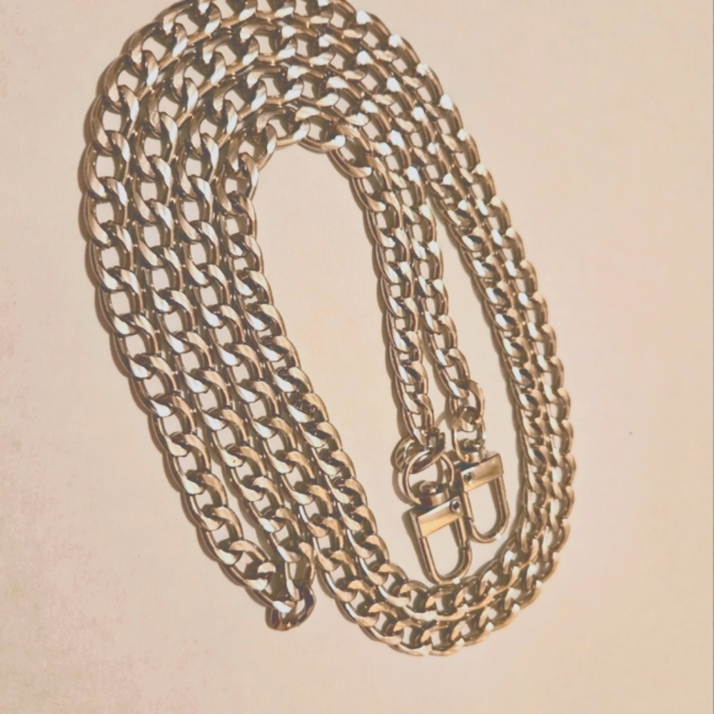Silver Chain Strap